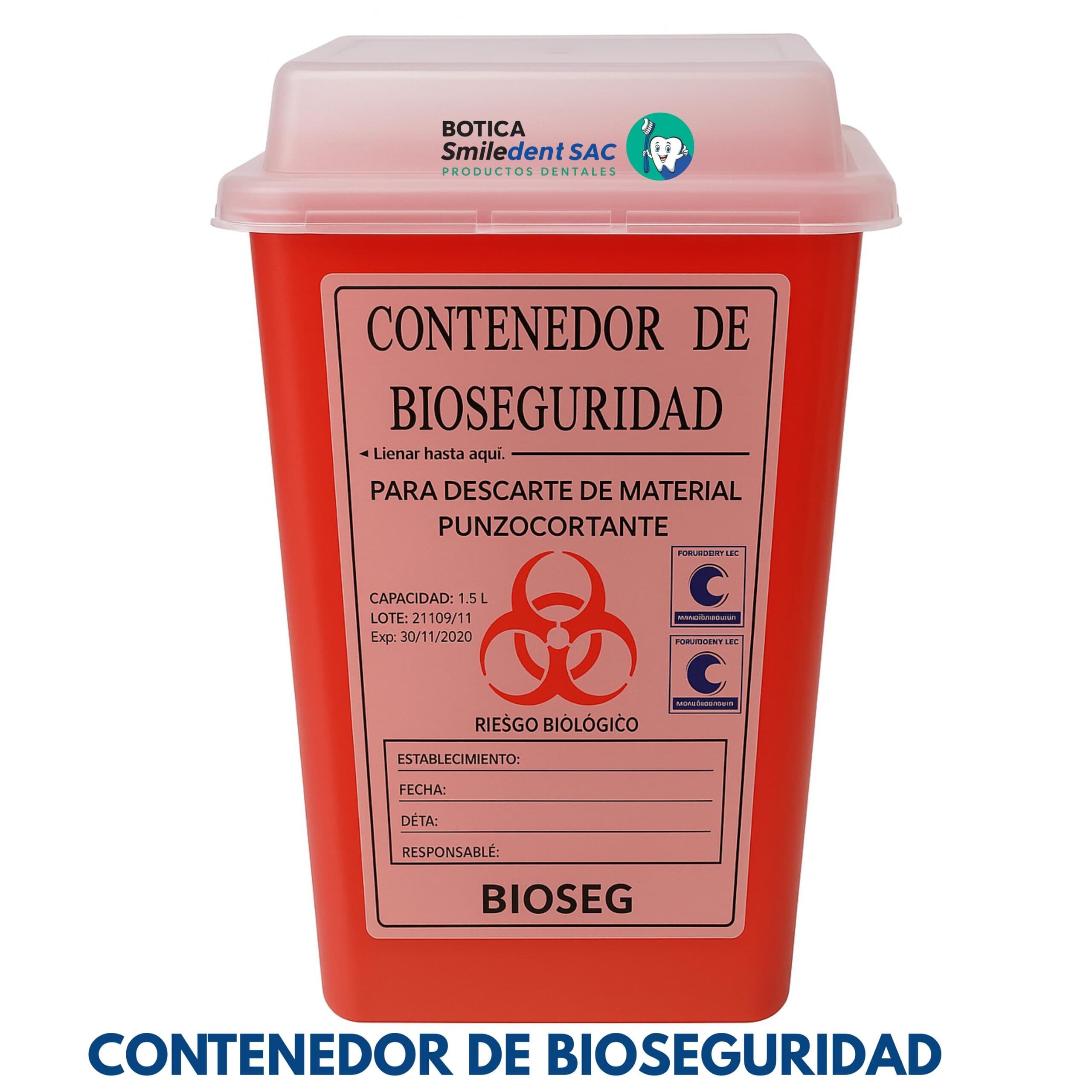 Contenedor de Bioseguridad