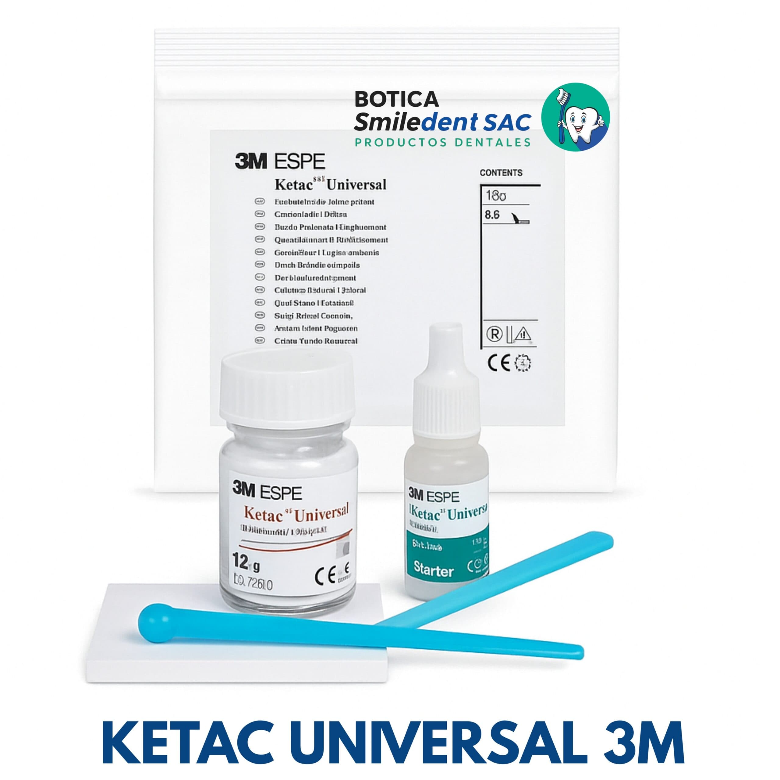 Ketac Universal 3M Polvo 12.5g Liquido 8.5ml