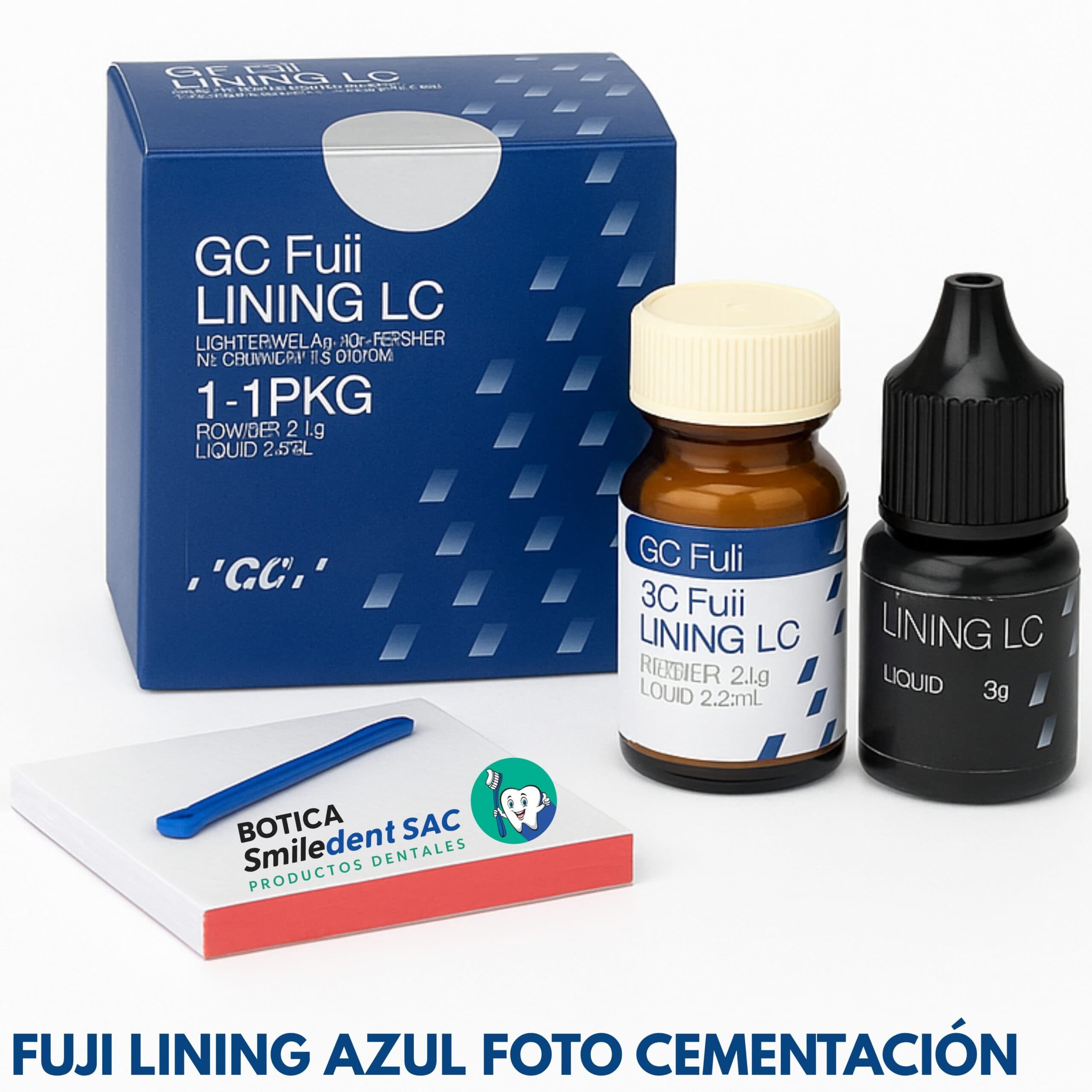 Fuji Lining Azul Foto Cementación
