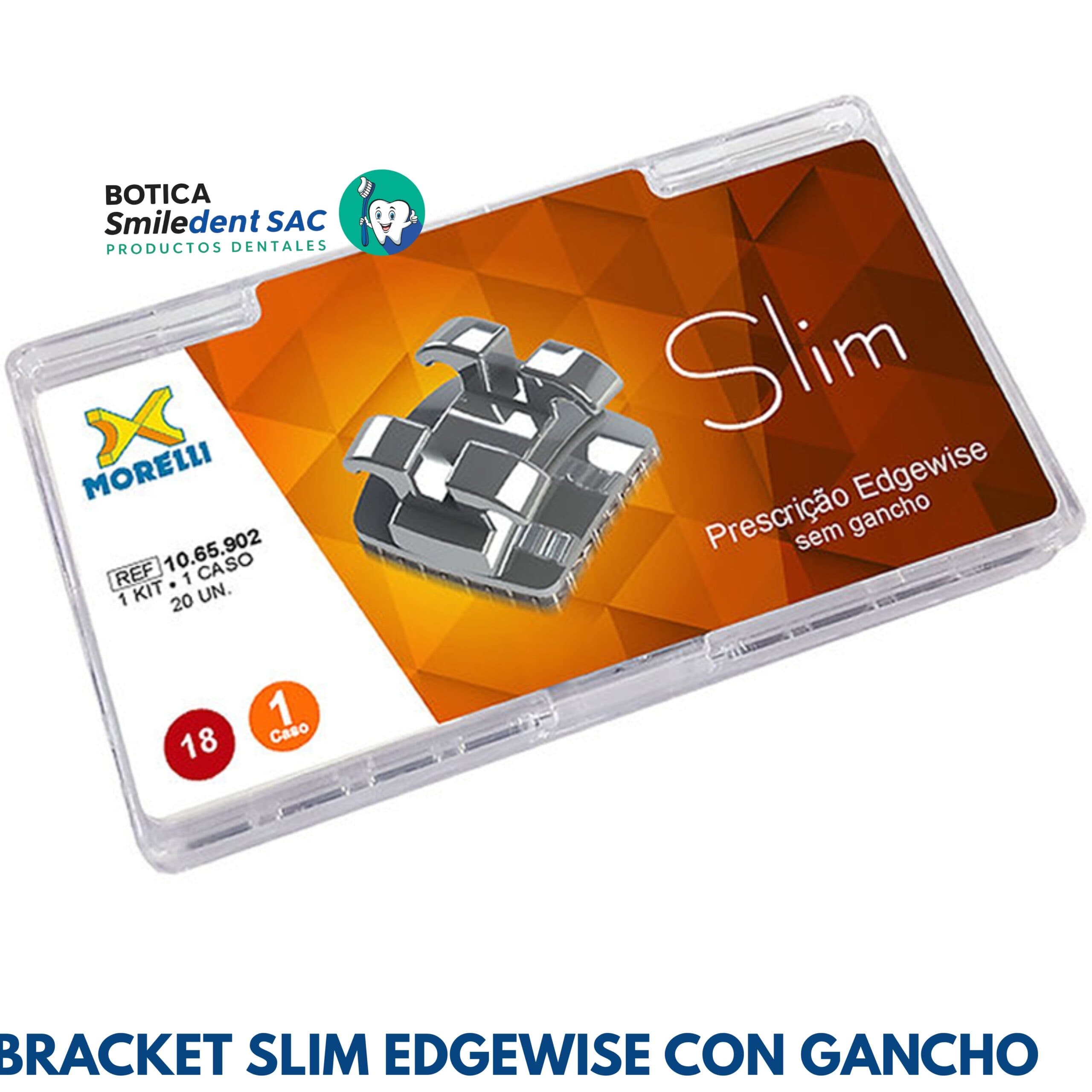 Bracket Slim Edgewise con Gancho