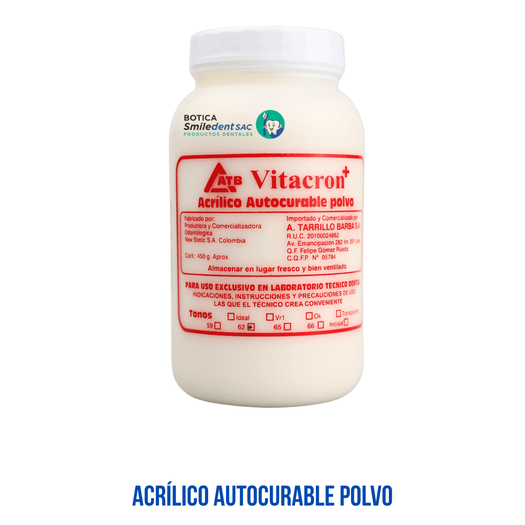 Acrilico Autocurable 62 de 450g