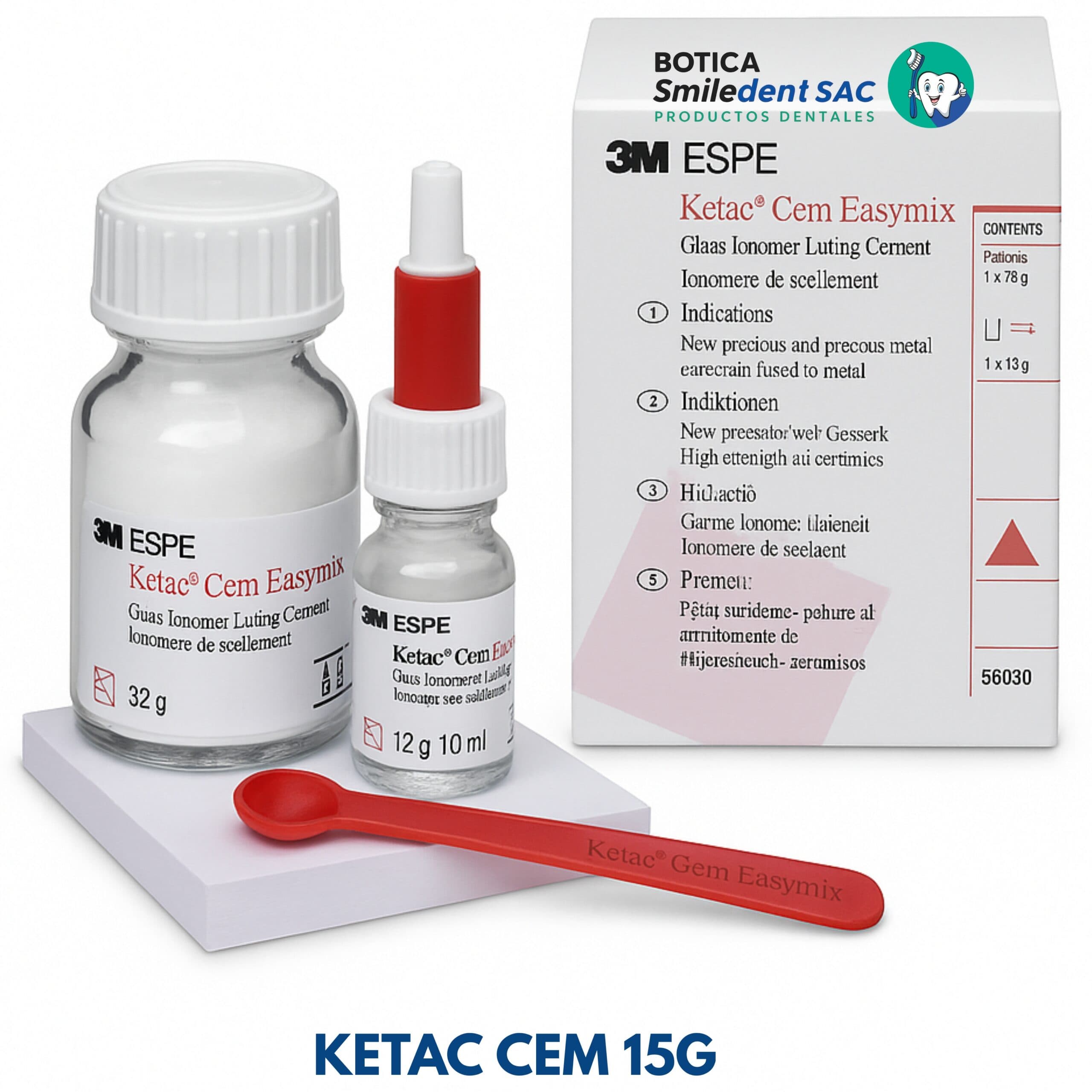 Ketac Cem Polvo 15g Liquido 6ml
