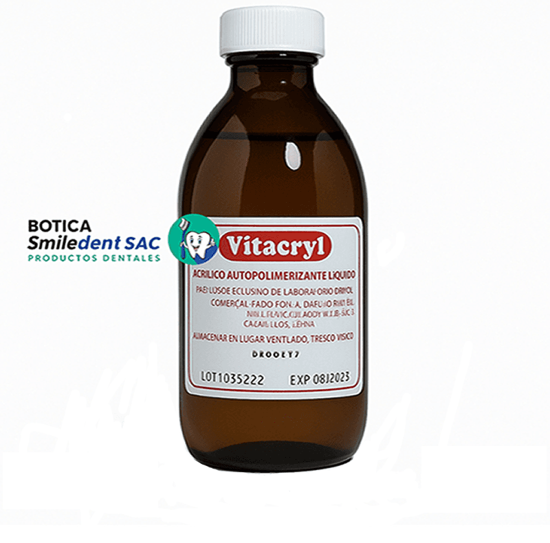 Acrílico Autopolimerizante Líquido 8 Onzas 240 ml