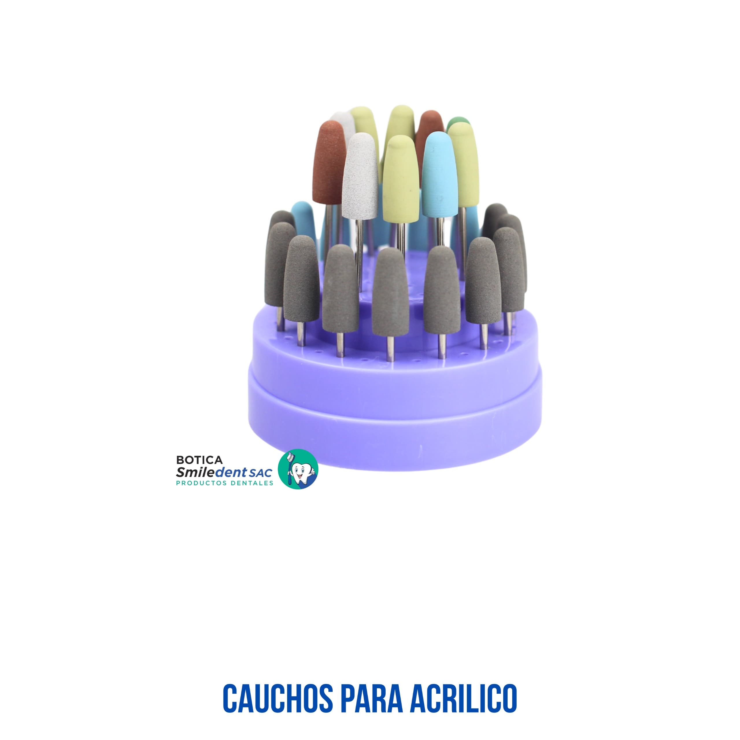 Silicona pulidor de goma para acrílicos