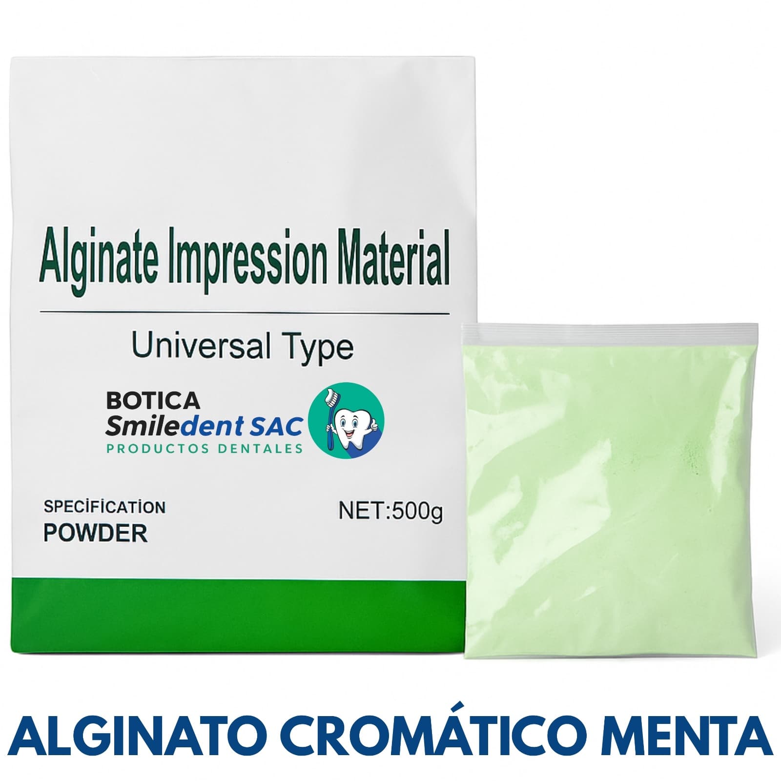 Alginato Cromatico Menta 500g
