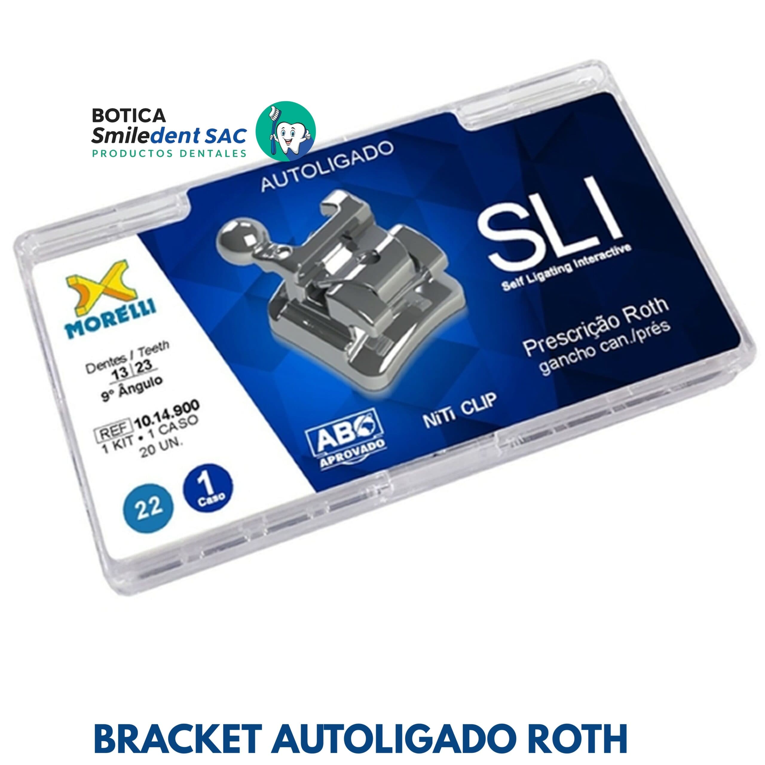 Bracket Autoligado Roth