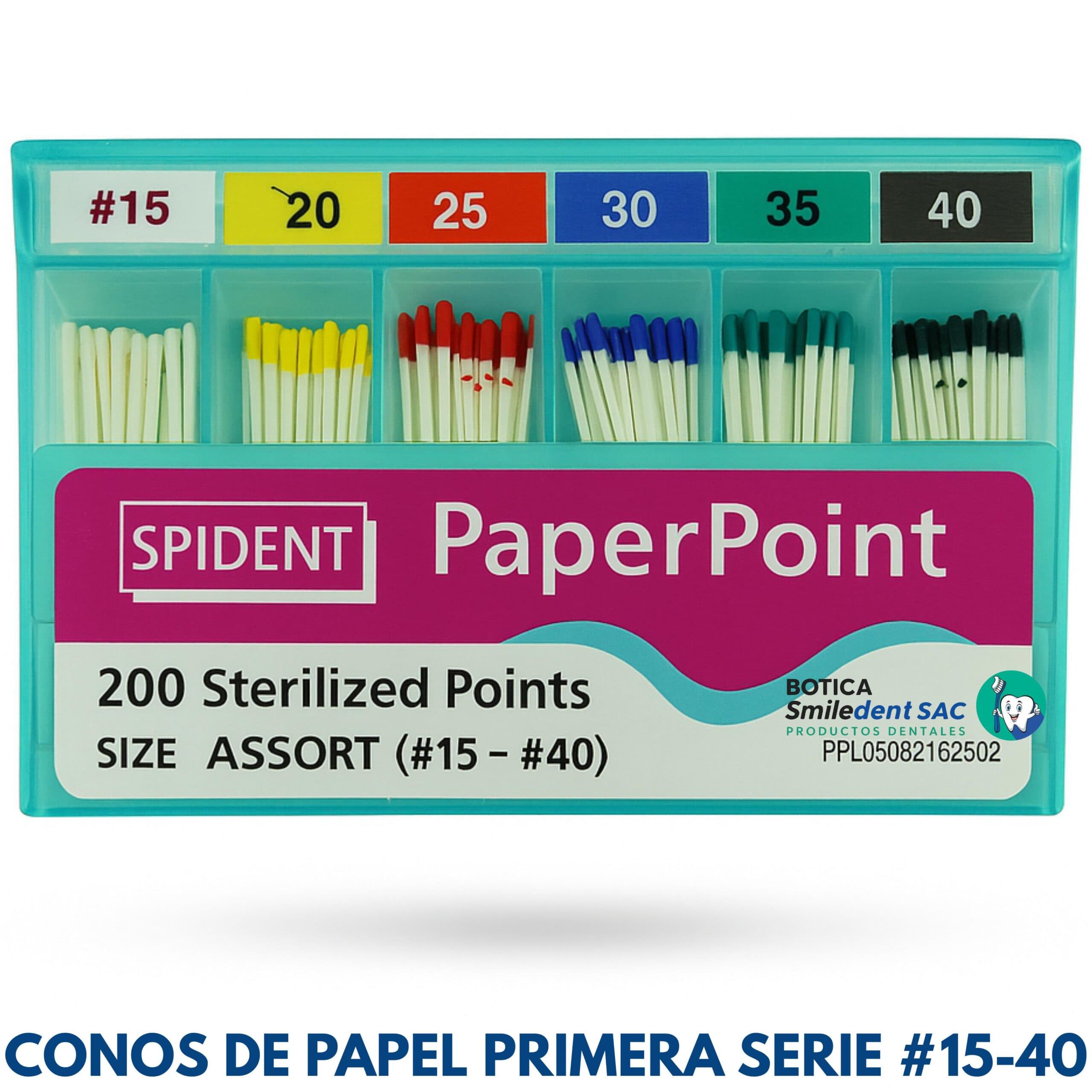 Conos de Papel Primera Serie #15-40