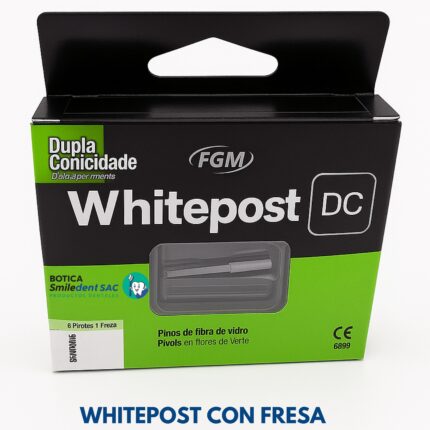 Whitepost con Fresa