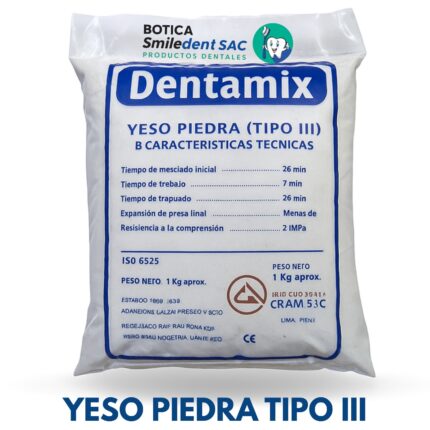 Yeso Piedra Tipo III 1kg
